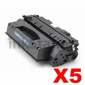 5 x HP Q5949X (49X) Compatible Black Toner Cartridge - 6,000 Pages