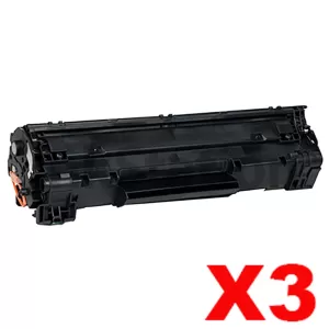 3 x Canon CART-312 Black Compatible Toner Cartridge 2,000 Pages(Extra High Capacity)