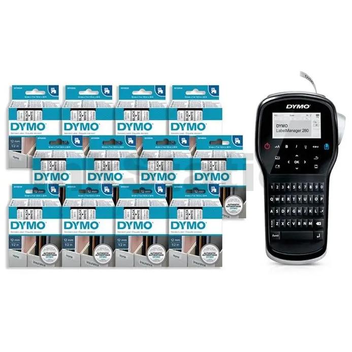 Dymo LabelManager 280P Label Maker Bundle Pack (AP015064) Printers