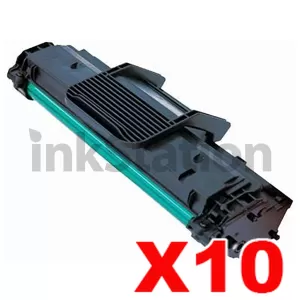 10 x Compatible Samsung ML-1640 (MLT-D108S 108) Toner Cartridge SU785A - 1,500 pages