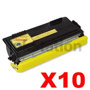 10 x Compatible Brother TN-6600 Black Toner Cartridge 6,000 pages