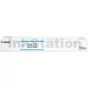 1 x Canon TG-72C Cyan Genuine Toner Cartridge - 66,500 pages