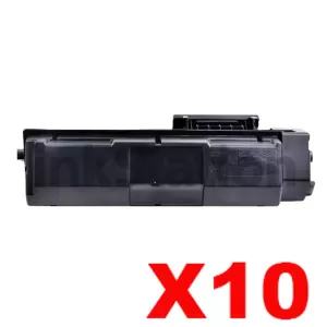 10 x Non-Genuine TK-1254 Black Toner Kit for Kyocera PA3500X - 3,000 pages