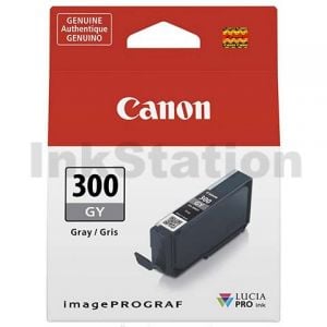 Genuine Canon PFI-300GY Grey Ink Cartridge