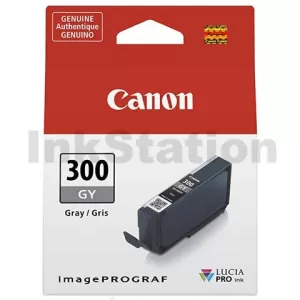 Genuine Canon PFI-300GY Grey Ink Cartridge