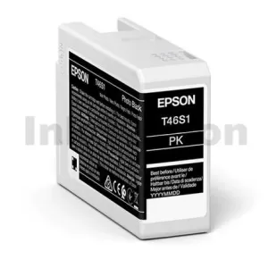 Epson T46S1 Photo Black UltraChrome Pro10 Genuine Ink Cartridge 25ml C13T46S100