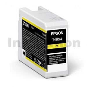 Epson T46S4 Yellow UltraChrome Pro10 Genuine Ink Cartridge 25ml C13T46S400