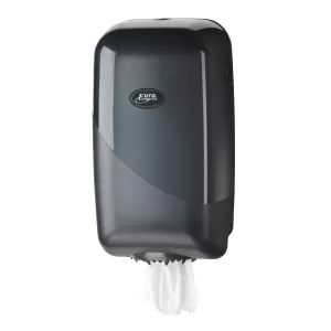 Royal Touch Mini Centre Pull Hand Towel Dispenser (Pearl Black)