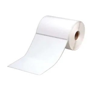 Thermal Transfer 100mm X 150mm Perforated Labels White - 100 Labels per Roll