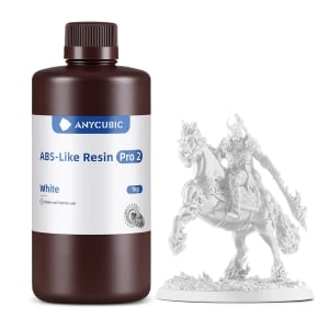 Anycubic ABS-Like Resin Pro 2 1KG For LCD / DLP 3D Printers - White