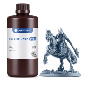 Anycubic ABS-Like Resin Pro 2 1KG For LCD / DLP 3D Printers - Grey