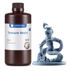 Anycubic 14K Texture Resin 1KG For LCD / DLP 3D Printers - Grey