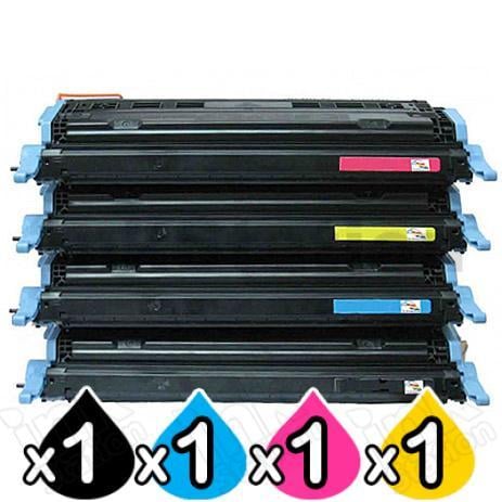 HP 4 Pack C9720A-C9723A (641A) Compatible Toner Cartridges [1BK,1C,1M ...