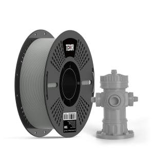1 x PLA+ 3D Filament 1.75mm Grey - 1KG