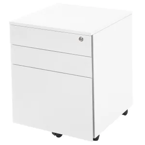 Rapidline GO Mobile Pedestal - 3 Drawer - White China