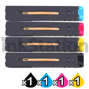 4 Pack Fuji Xerox DocuCentre IV C5580, C6680, C7780 Compatible Toner Cartridges Combo (CT201586-CT201589)