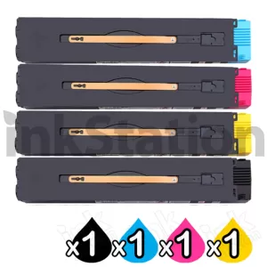 4 Pack Fuji Xerox DocuCentre IV C5580, C6680, C7780 Compatible Toner Cartridges Combo (CT201586-CT201589)