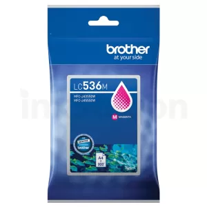 Genuine Brother LC-536M Magenta Ink Cartridge - 900 pages