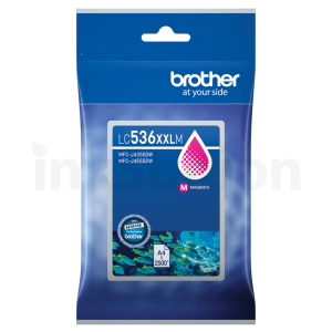 Genuine Brother LC-536XXLM Magenta Extra High Yield Ink Cartridge - 2,500 pages