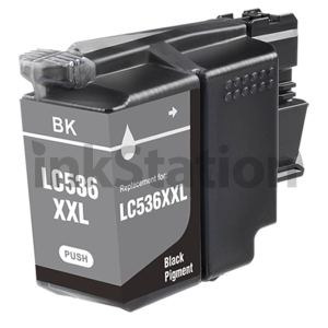 Compatible Brother LC-536XXLBK Black Extra High Yield Ink Cartridge - 5,000 pages