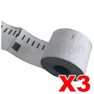 3 x Dymo SD99015 / S0722440 Compatible Multi Purpose Label Roll 54mm x 70mm - 320 labels per roll (with chip) for LabelWriter 550/5XL
