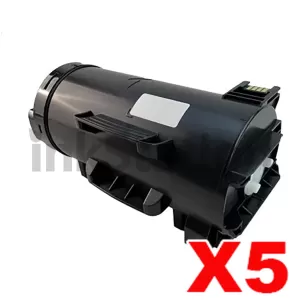 5 x Compatible FujiFilm Apeos 4830, 5330, ApeosPrint 5330 High Yield Toner Cartridge (CT203998) - 24,000 pages