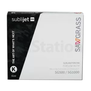 Genuine Sawgrass Black Sublijet UHD Ink 187556 for SG500 SG1000 - 31ml