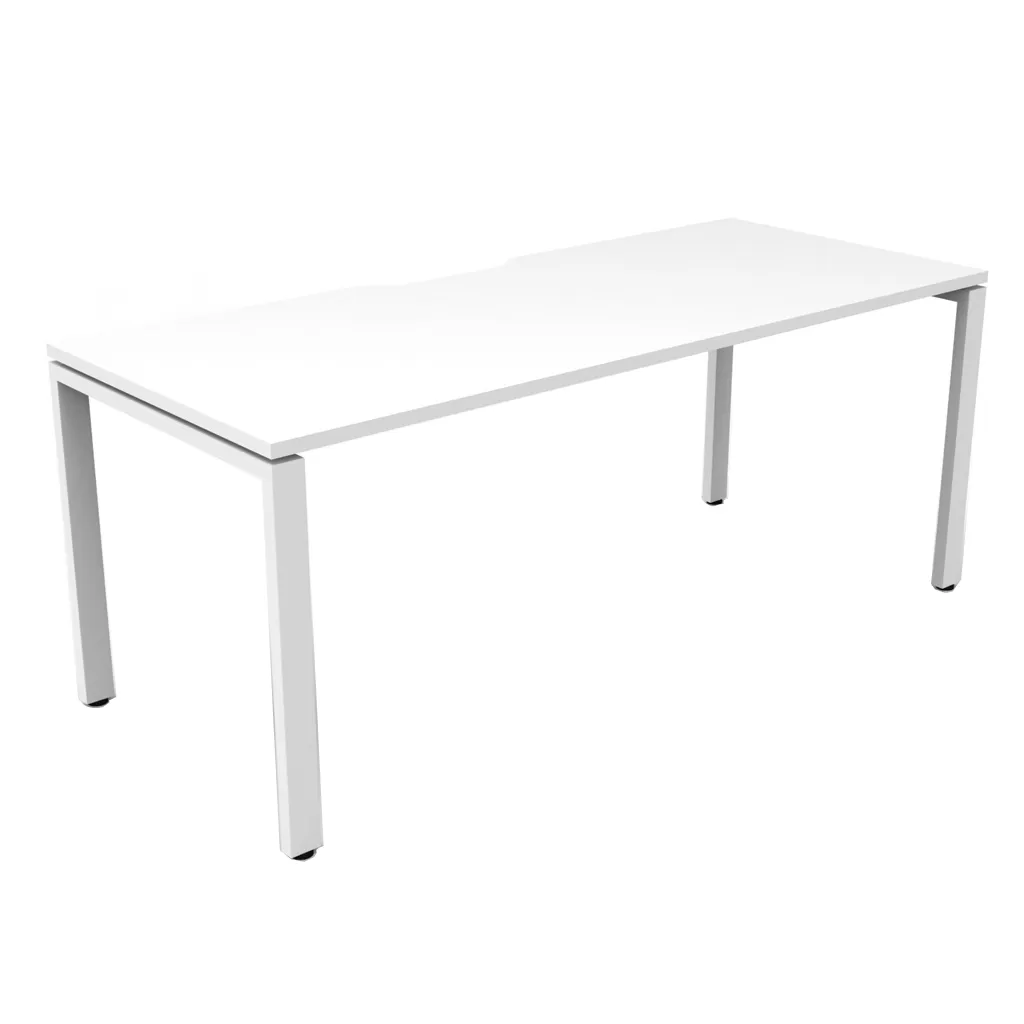 Natural White Top & White Satin Base
