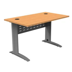 Rapidline Rapid Span Open Workstation - 1200 x 700mm Beech Top & Silver Satin Base