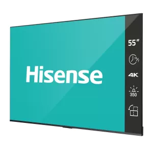 Hisense 55DP30FE 55" UHD Digital Signage 350nit 16 x 7 Android 9