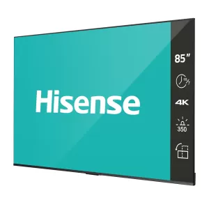Hisense 85DP30FE 86" UHD Digital Signage 350nit 16 x 7 Android 9