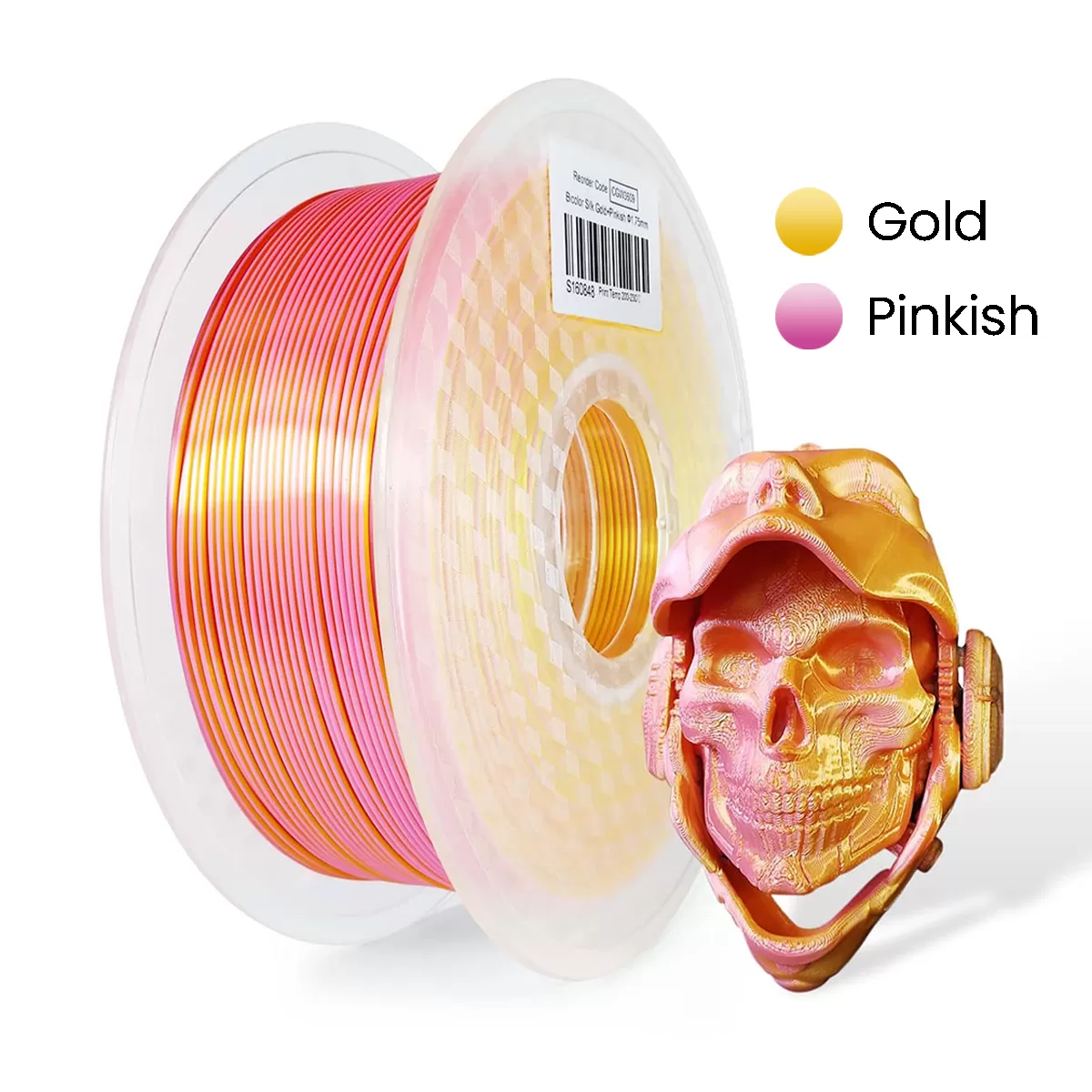 Gold & Pinkish
