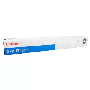 1 x Canon TG-23C (GPR-13) Cyan Genuine Toner Cartridge - 7,700 pages