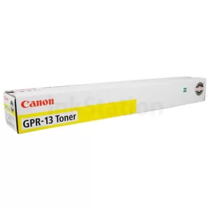 1 x Canon TG-23Y (GPR-13) Yellow Genuine Toner Cartridge - 7,700 pages