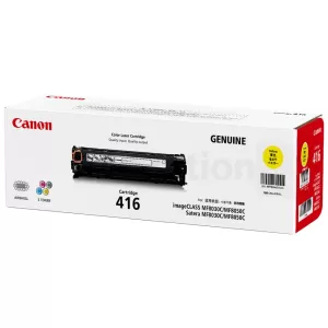 Genuine Canon CART-416 Yellow Toner Cartridge 1,500 pages