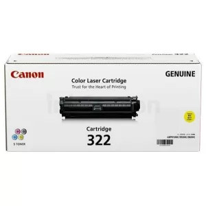 Canon Genuine Yellow Toner Cartridge (CART-322Y) - 7,500 pages