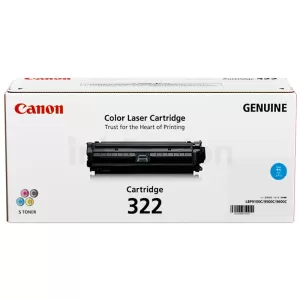 Canon Genuine Cyan Toner Cartridge (CART-322C) - 7,500 pages