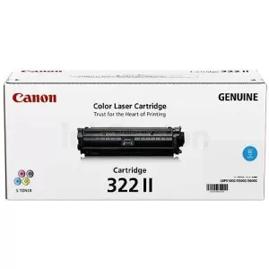 Canon Genuine Cyan High Yield Toner Cartridge (CART-322CII) - 15,000 pages