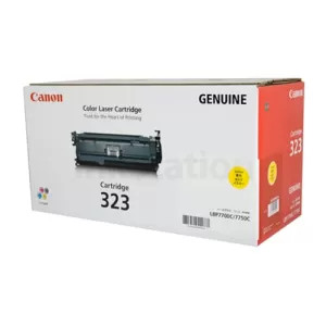 Genuine Canon Yellow Toner Cartridge (CART-323Y) - 8,500 pages