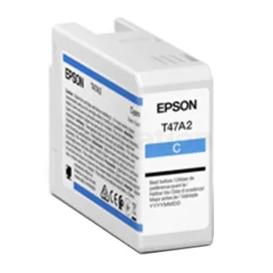 Epson T47A2 Cyan UltraChrome Pro10 Genuine Ink Cartridge C13T47A200