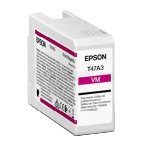 Epson T47A3 Vivid Magenta UltraChrome Pro10 Genuine Ink Cartridge C13T47A30N