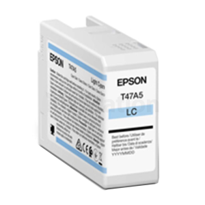 Epson T47A5 Light Cyan UltraChrome Pro10 Genuine Ink Cartridge C13T47A500