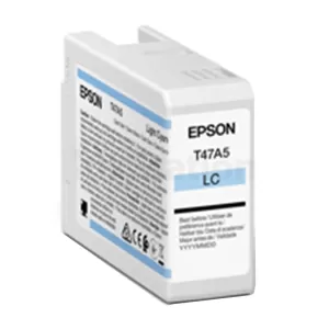 Epson T47A5 Light Cyan UltraChrome Pro10 Genuine Ink Cartridge C13T47A500