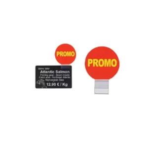 Promo Badge Holders - Pack of 25 for Price Tags & Display Cards