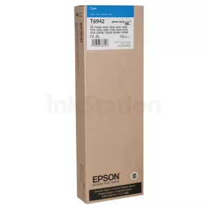 Genuine Epson T6942 Cyan UltraChrome XD 700ml Ink Cartridge C13T694200