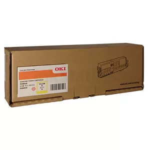 OKI ES8431 Genuine Yellow Toner Cartridge (44844529) - 10,000 pages