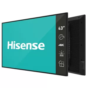 Hisense 43DM66D 43" UHD Digital Signage 500nit 24 X 7 Android 11 Panel