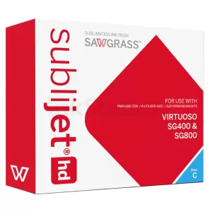 Genuine Sawgrass Virtuoso SG400 SG800 Cyan Ink Cartridge - 29ml