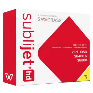 Genuine Sawgrass Virtuoso SG400 SG800 Yellow Ink Cartridge - 29ml