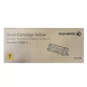 Genuine Fuji Xerox DocuPrint CP505d Yellow Drum Unit CT351195 - 60,000 pages (CT351148)